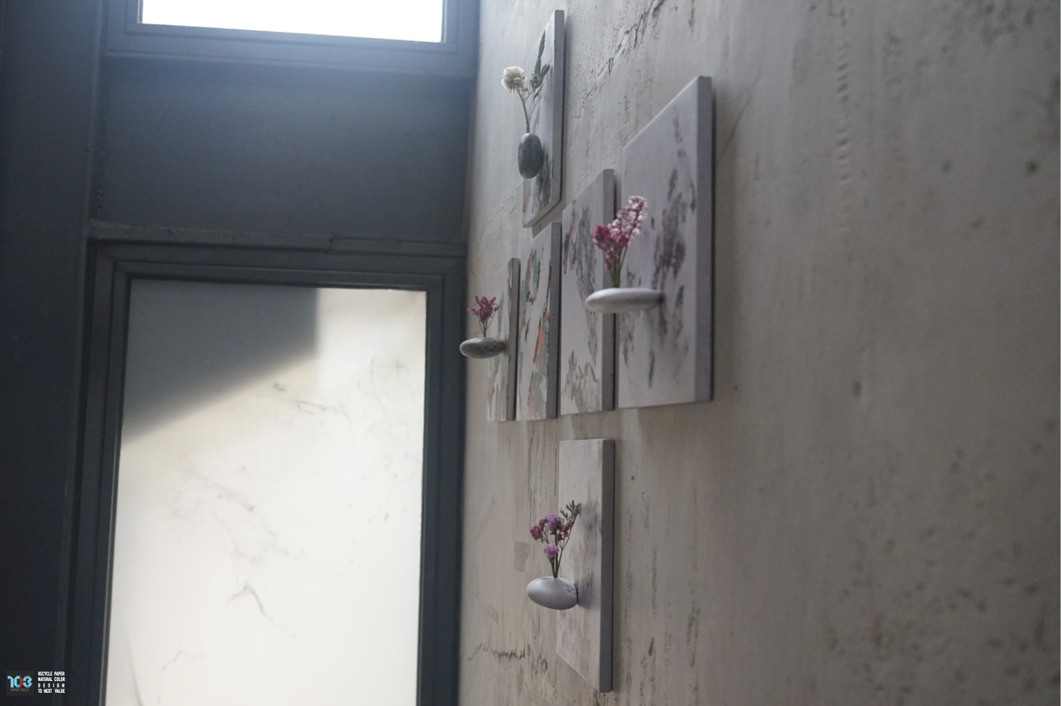 Rak / รักษ์  - Wall Art Decorate (Version 02) -  Our designs give new life to recycled paper and other natural materials,  Handmade sculptures , Which is created piece by piece.