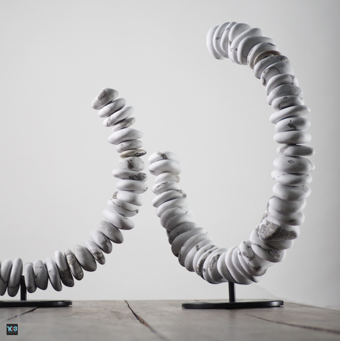 Treung / ตรึง - Paper Sculpture Decorate  -  Our designs give new life to recycled paper and other natural materials,  Handmade sculptures , Which is created piece by piece.